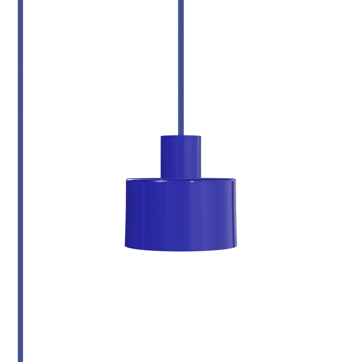 Puck AiO Plug-In Pendant - Chroma Studio Ultramarine