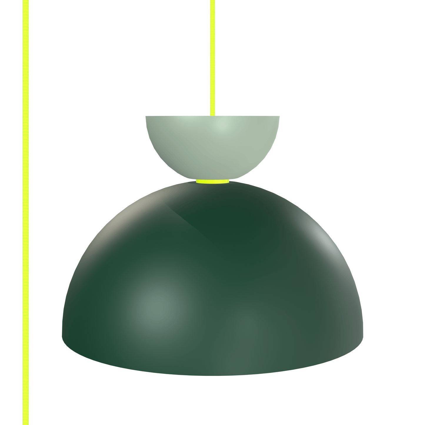 Horizon Dome Strata AiO Plug-In Pendant - Chroma Color Block