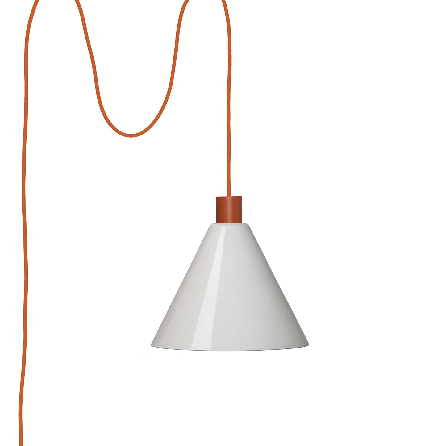 Boutique AiO Glass Cone Plug-In Pendant | 6in or 11in