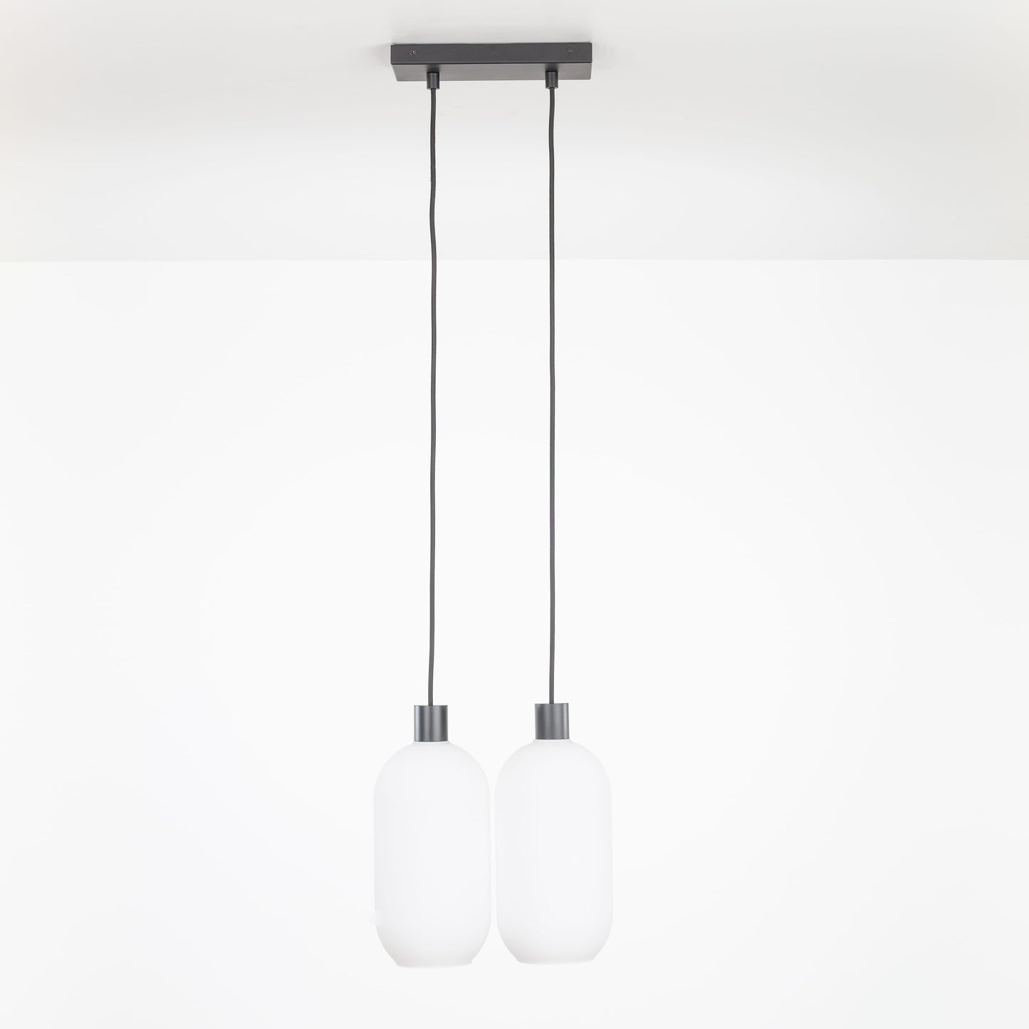 AiO Dash Multiport Chandelier - Glass Pill Shade