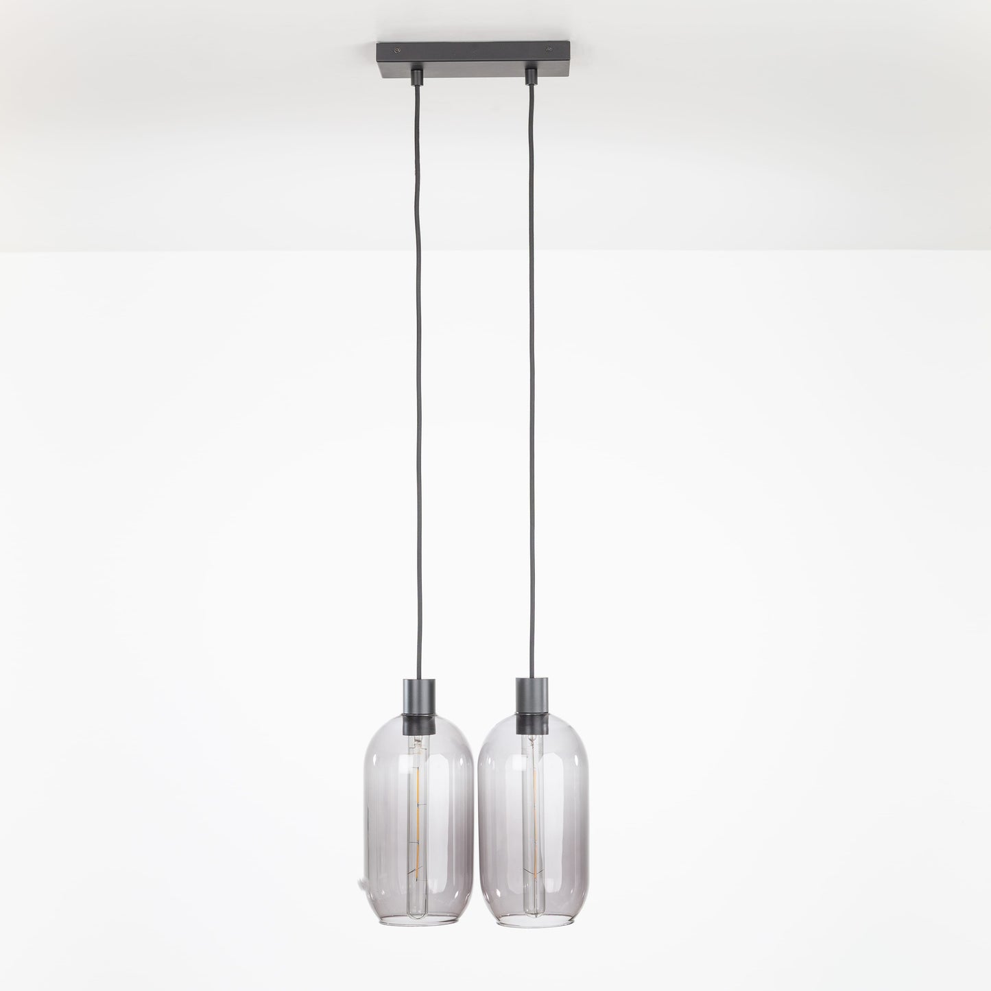 AiO Dash Multiport Chandelier - Glass Pill Shade