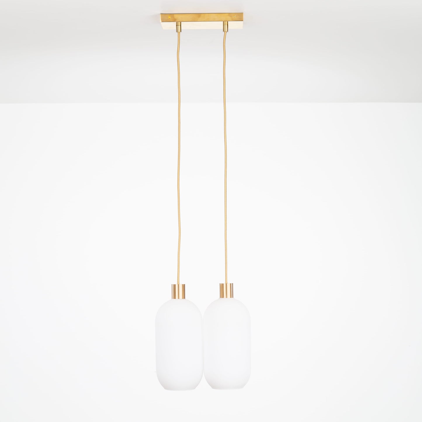 AiO Dash Multiport Chandelier - Glass Pill Shade