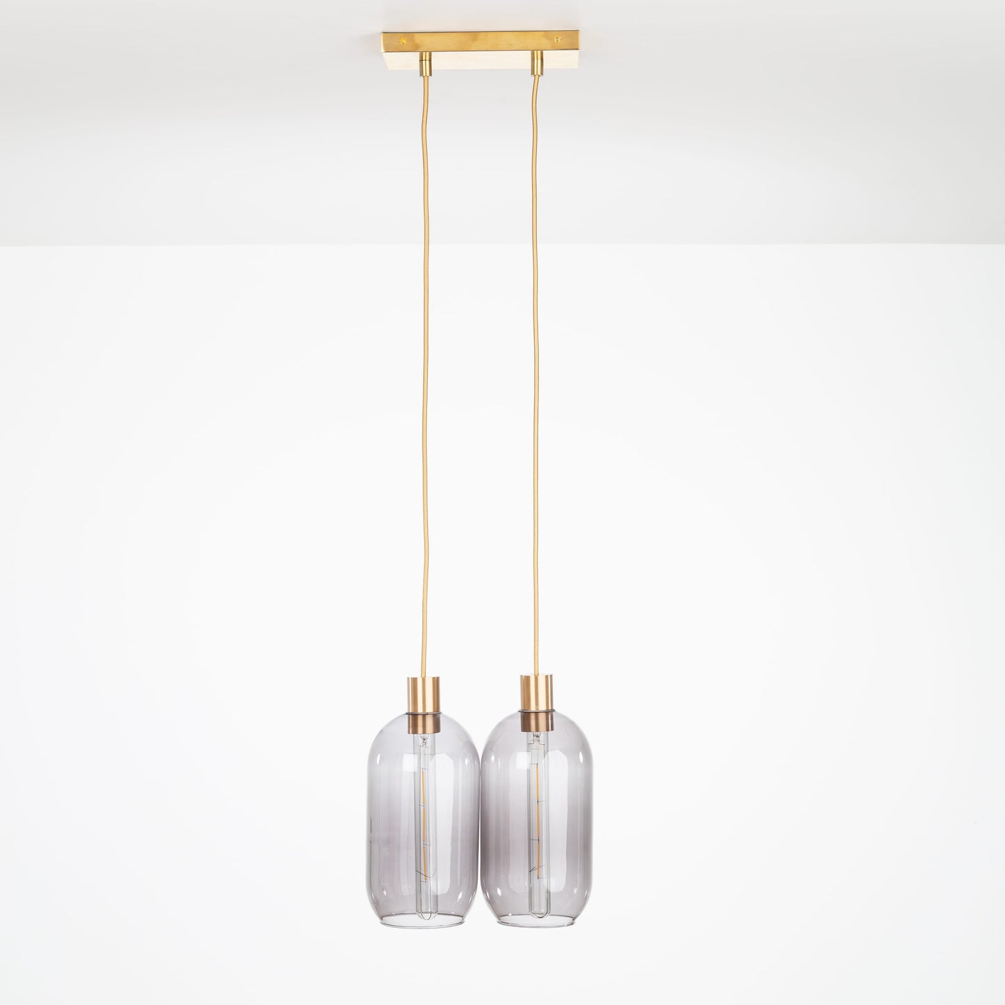AiO Dash Multiport Chandelier - Glass Pill Shade