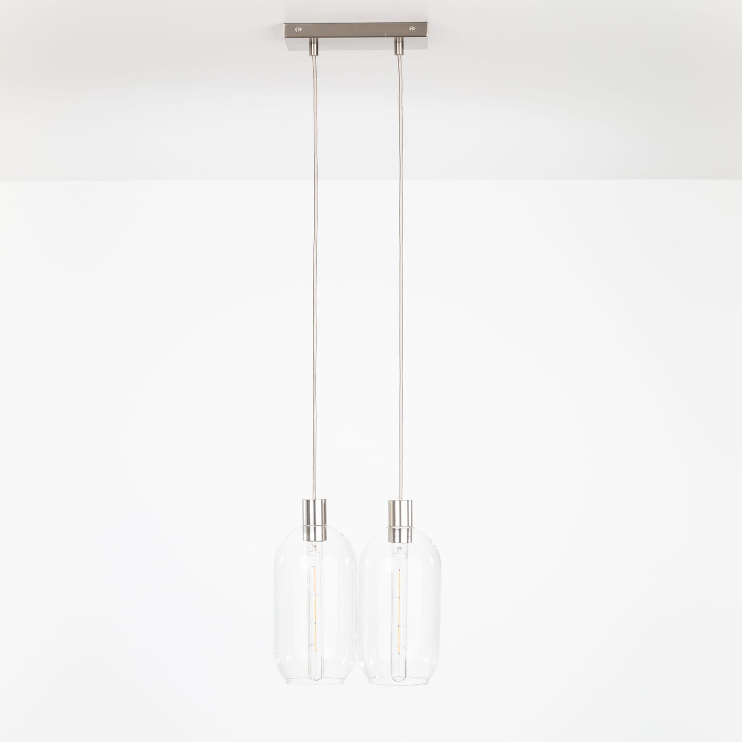 AiO Dash Multiport Chandelier - Glass Pill Shade
