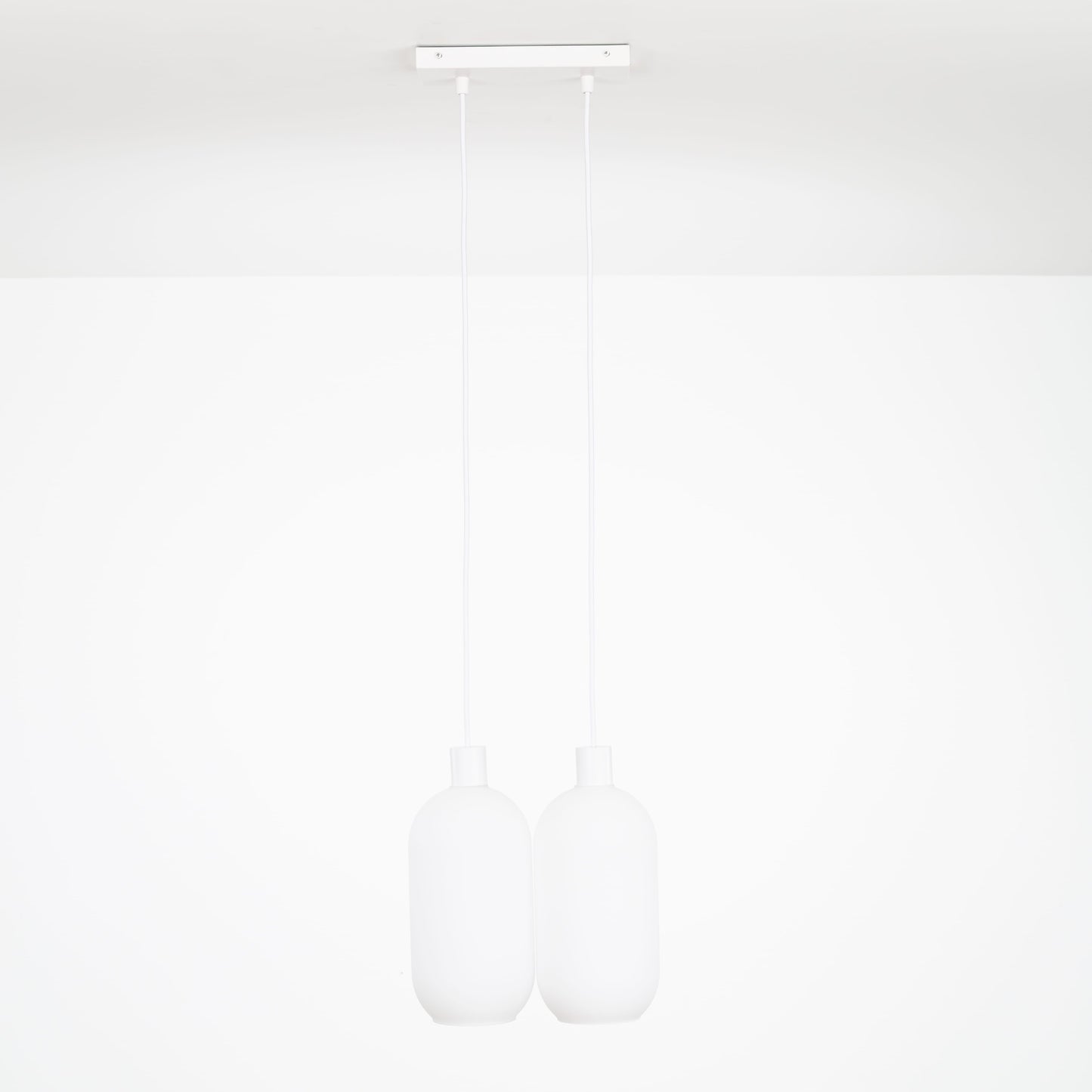 AiO Dash Multiport Chandelier - Glass Pill Shade