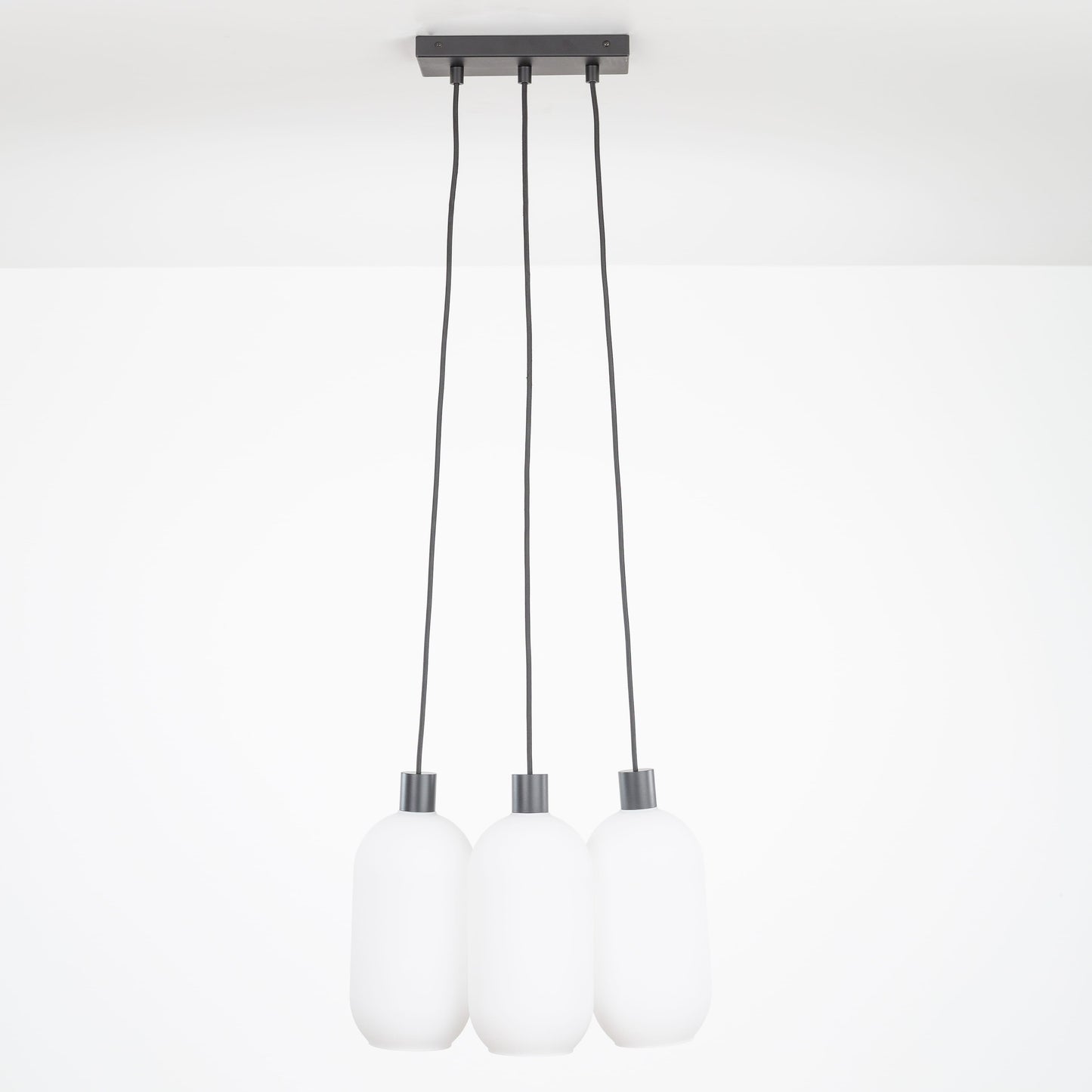 AiO Dash Multiport Chandelier - Glass Pill Shade