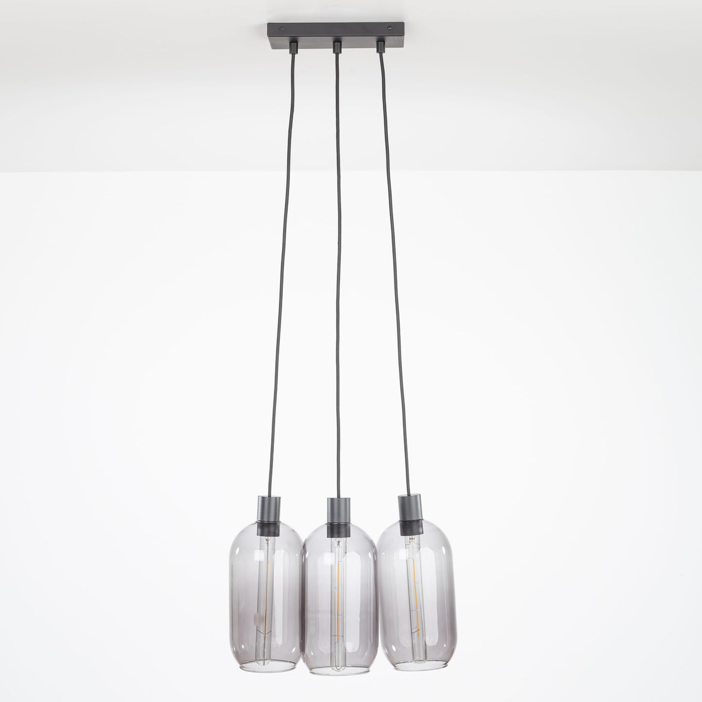 AiO Dash Multiport Chandelier - Glass Pill Shade