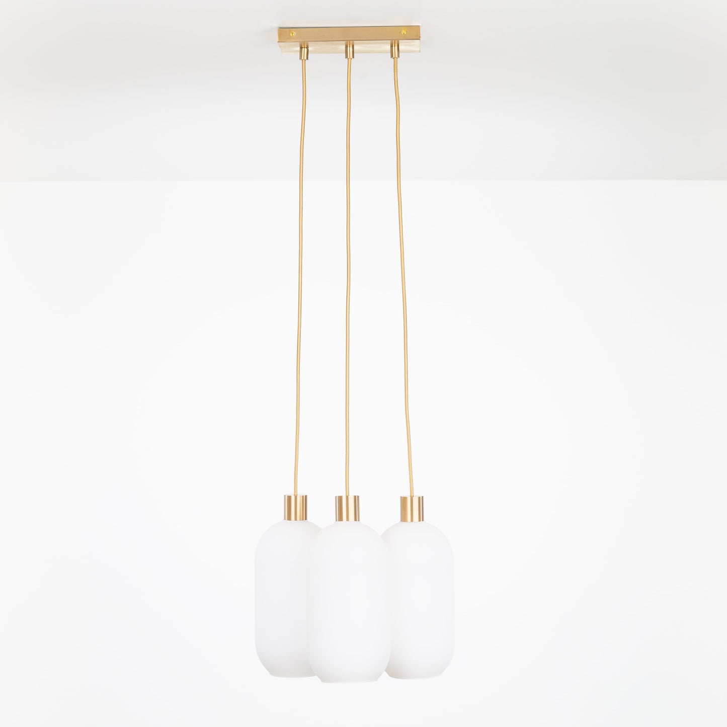 AiO Dash Multiport Chandelier - Glass Pill Shade