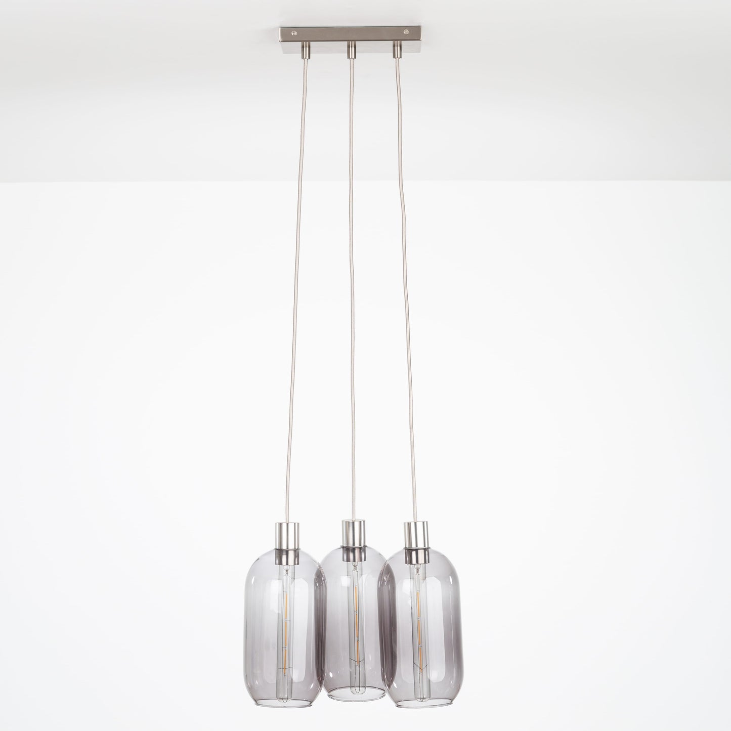 AiO Dash Multiport Chandelier - Glass Pill Shade