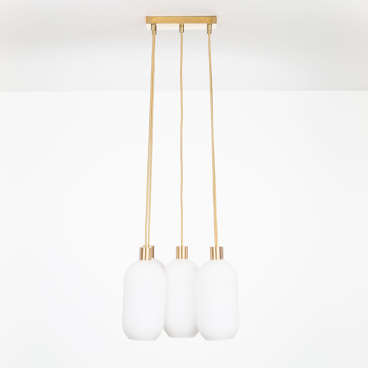 AiO Dash Multiport Chandelier - Glass Pill Shade