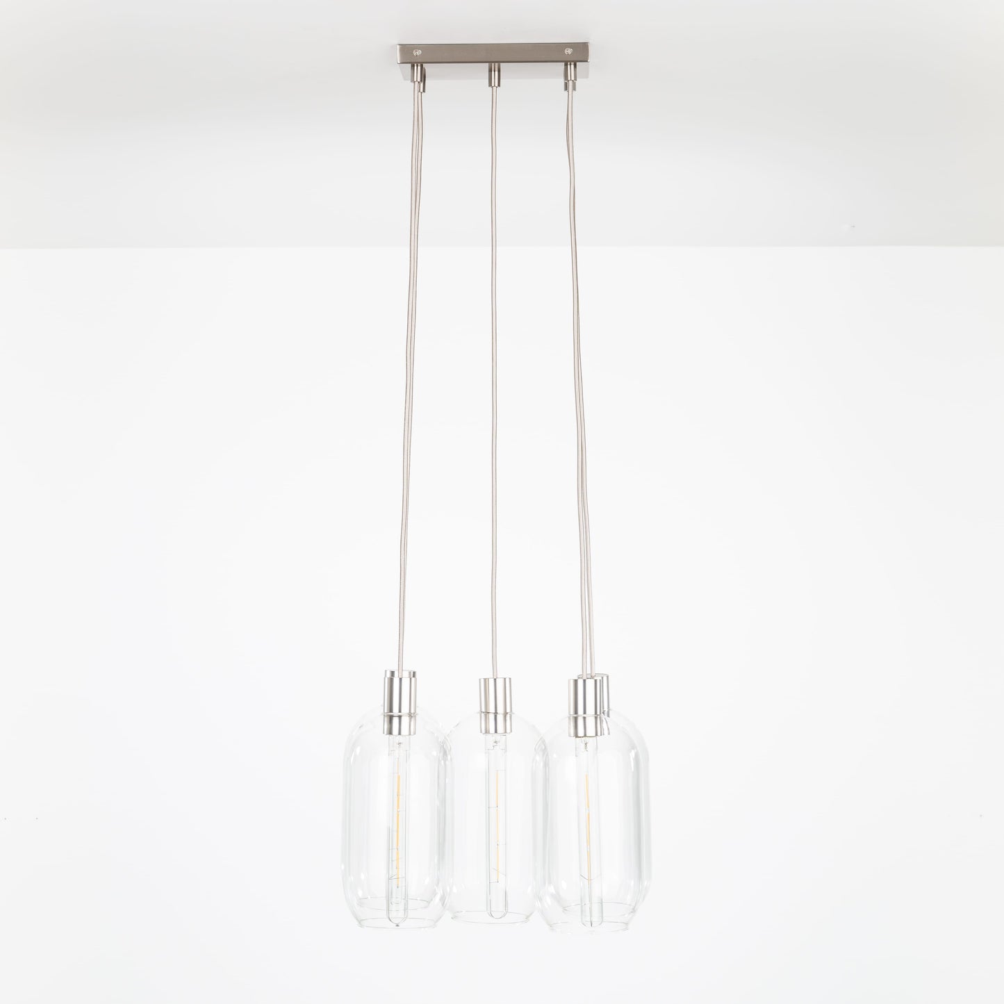 AiO Dash Multiport Chandelier - Glass Pill Shade
