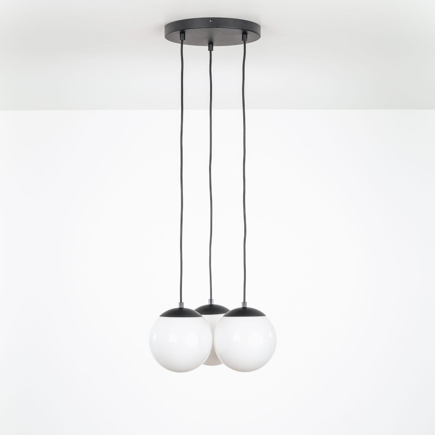 Mod Globe Loop Multiport Chandelier - 8in