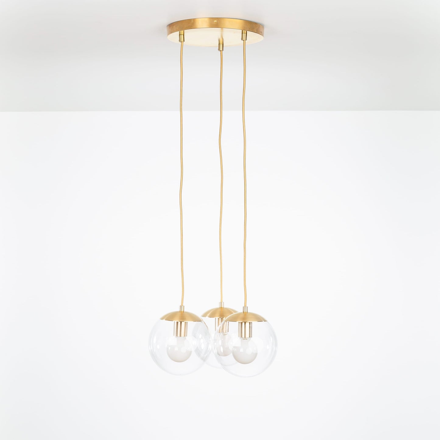 Mod Globe Loop Multiport Chandelier - 8in