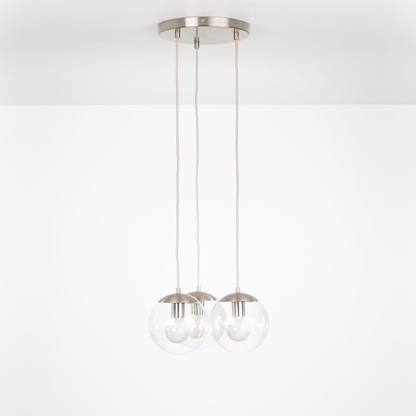 Mod Globe Loop Multiport Chandelier - 8in
