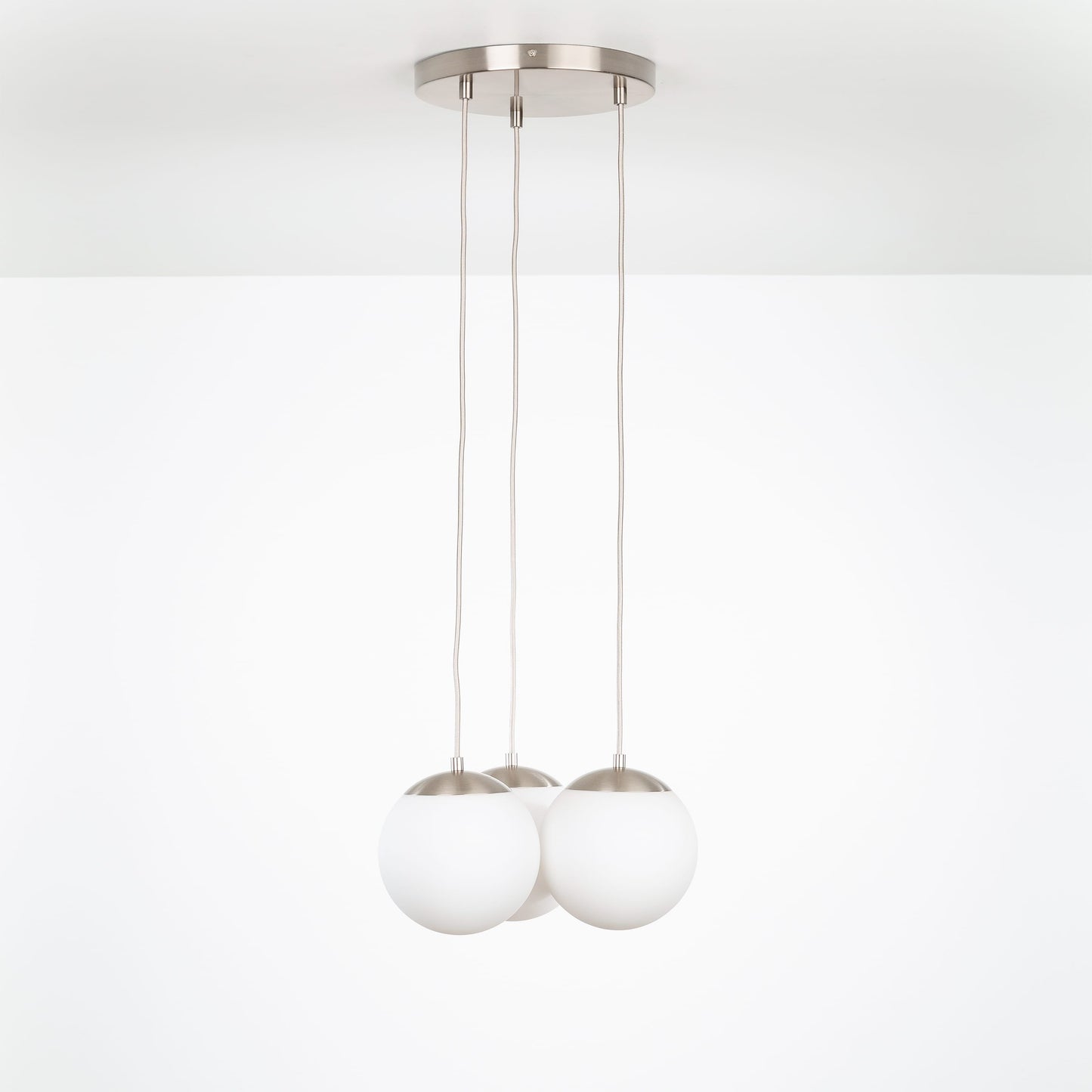 Mod Globe Loop Multiport Chandelier - 8in
