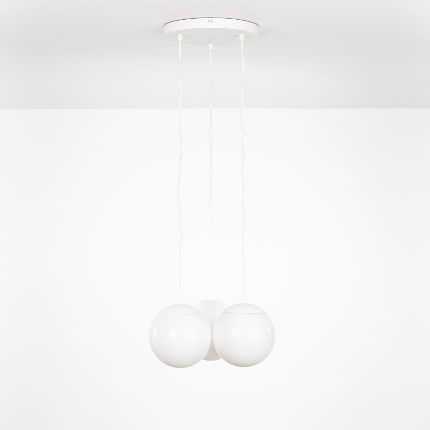 Mod Globe Loop Multiport Chandelier - 8in