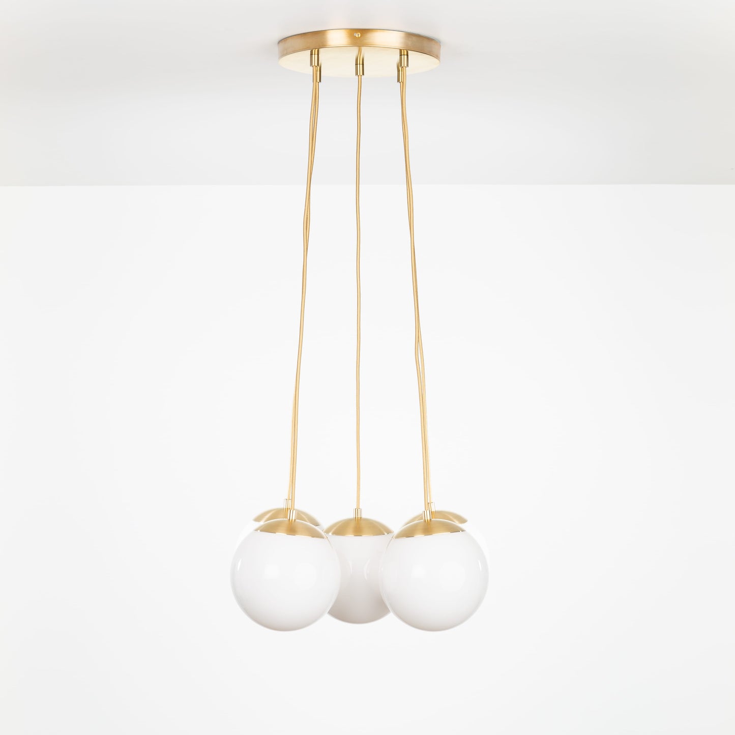 Mod Globe Loop Multiport Chandelier - 8in