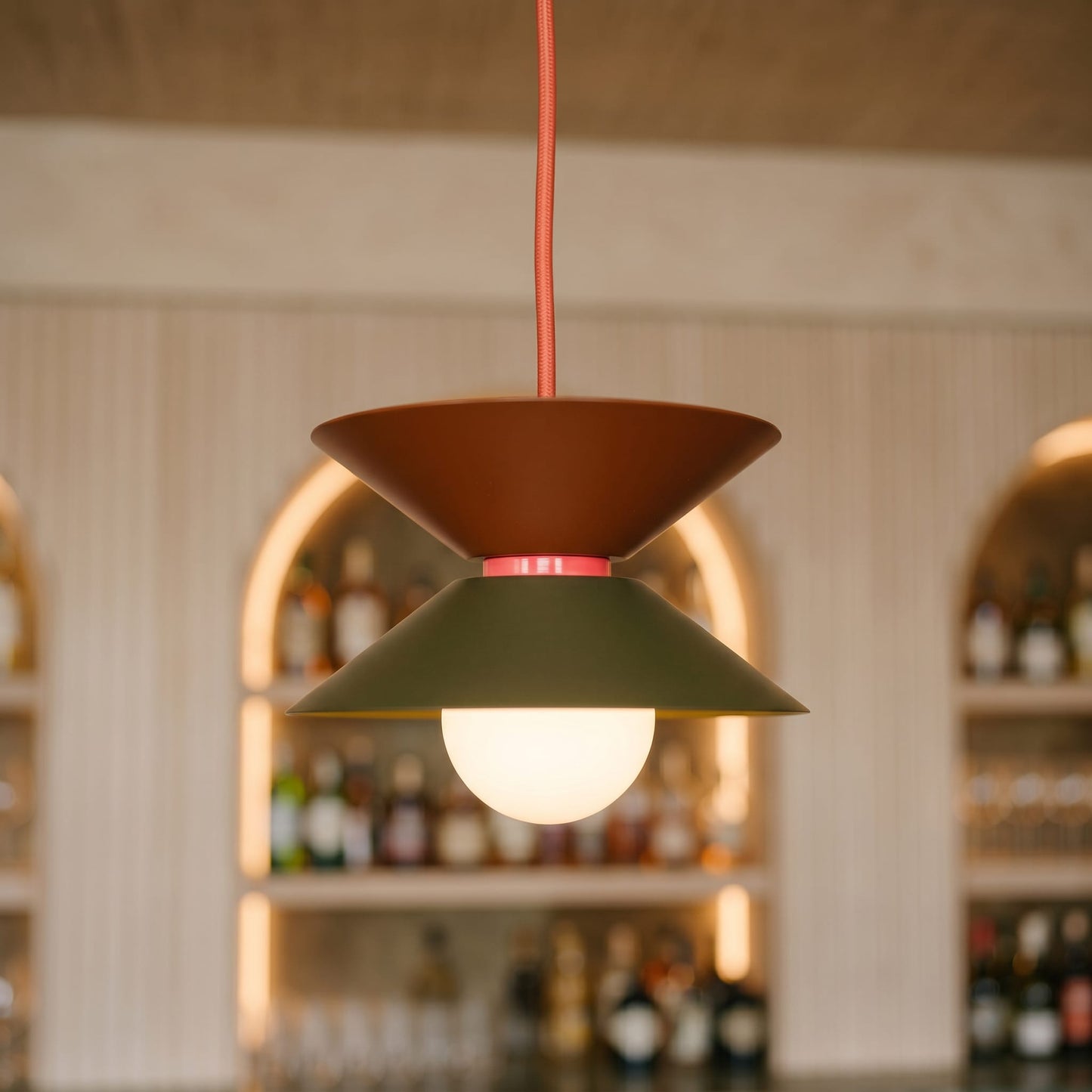 Mini Slope Duo AiO Pendant - Chroma Color Block
