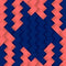 swatch-navy-neon-coral-houndstooth-wire