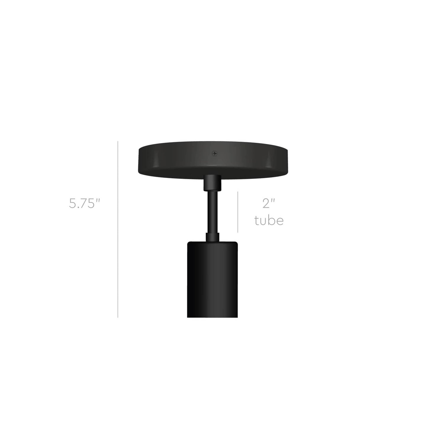 Post Flush Mount Pendant