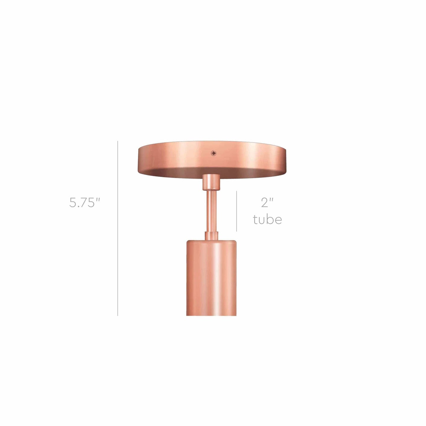 Post Flush Mount Pendant