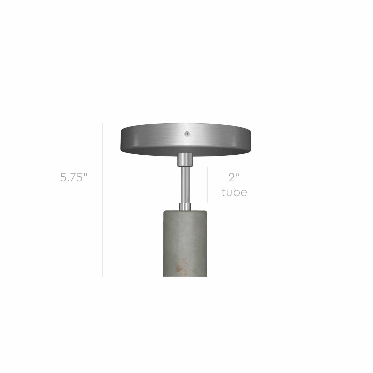 Post Flush Mount Pendant