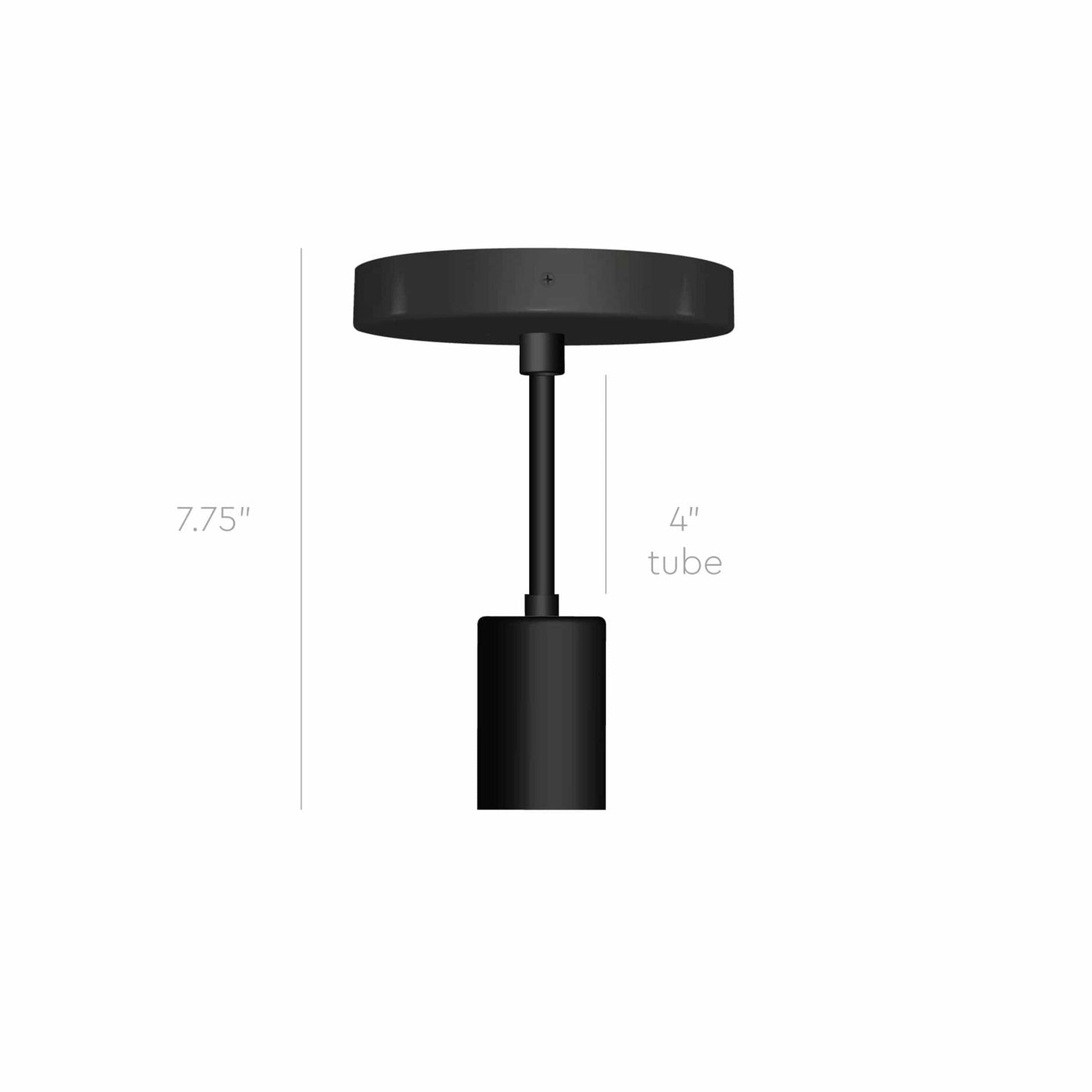 Post Flush Mount Pendant