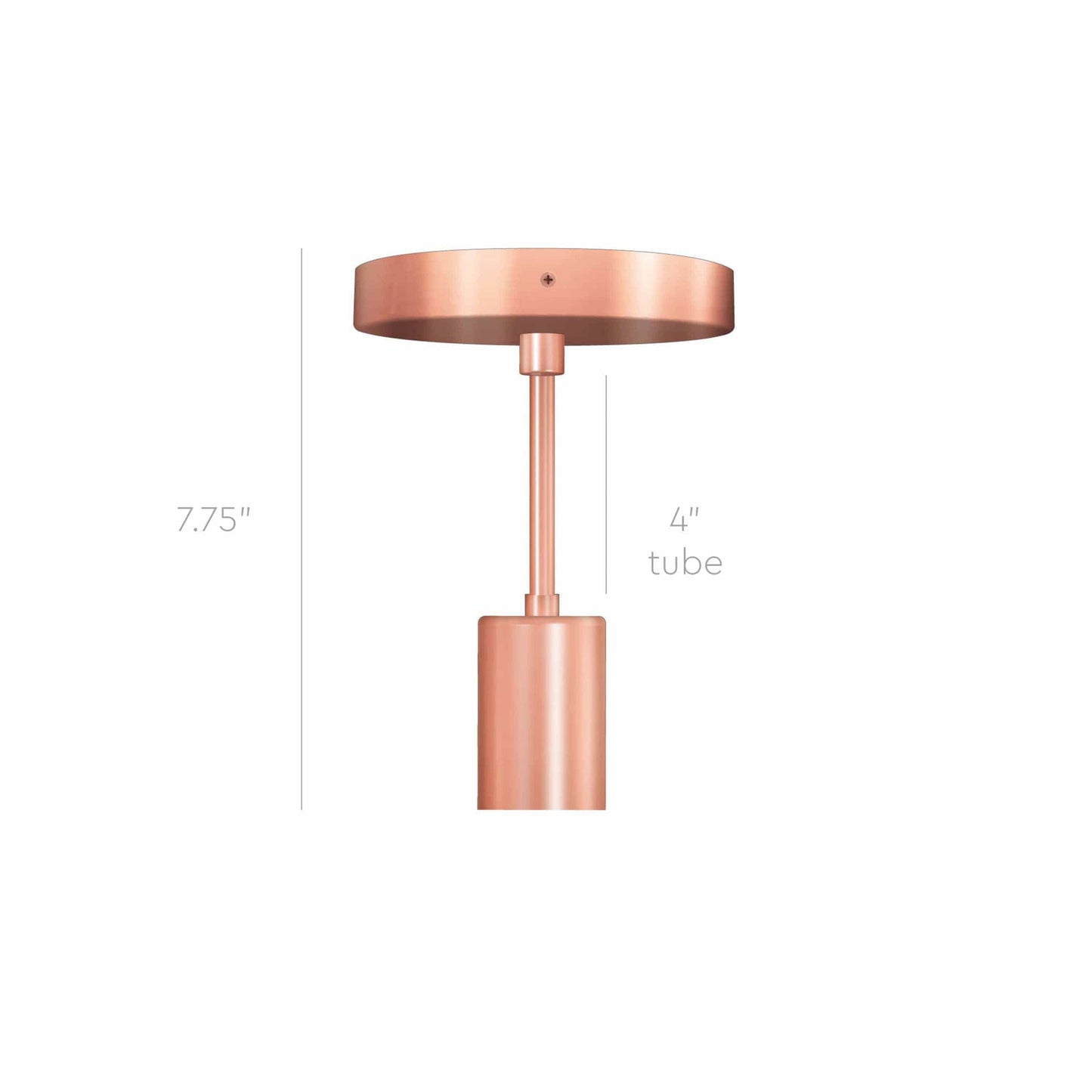 Post Flush Mount Pendant