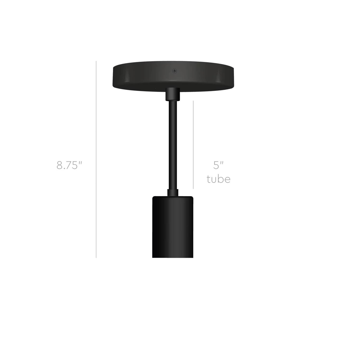 Post Flush Mount Pendant