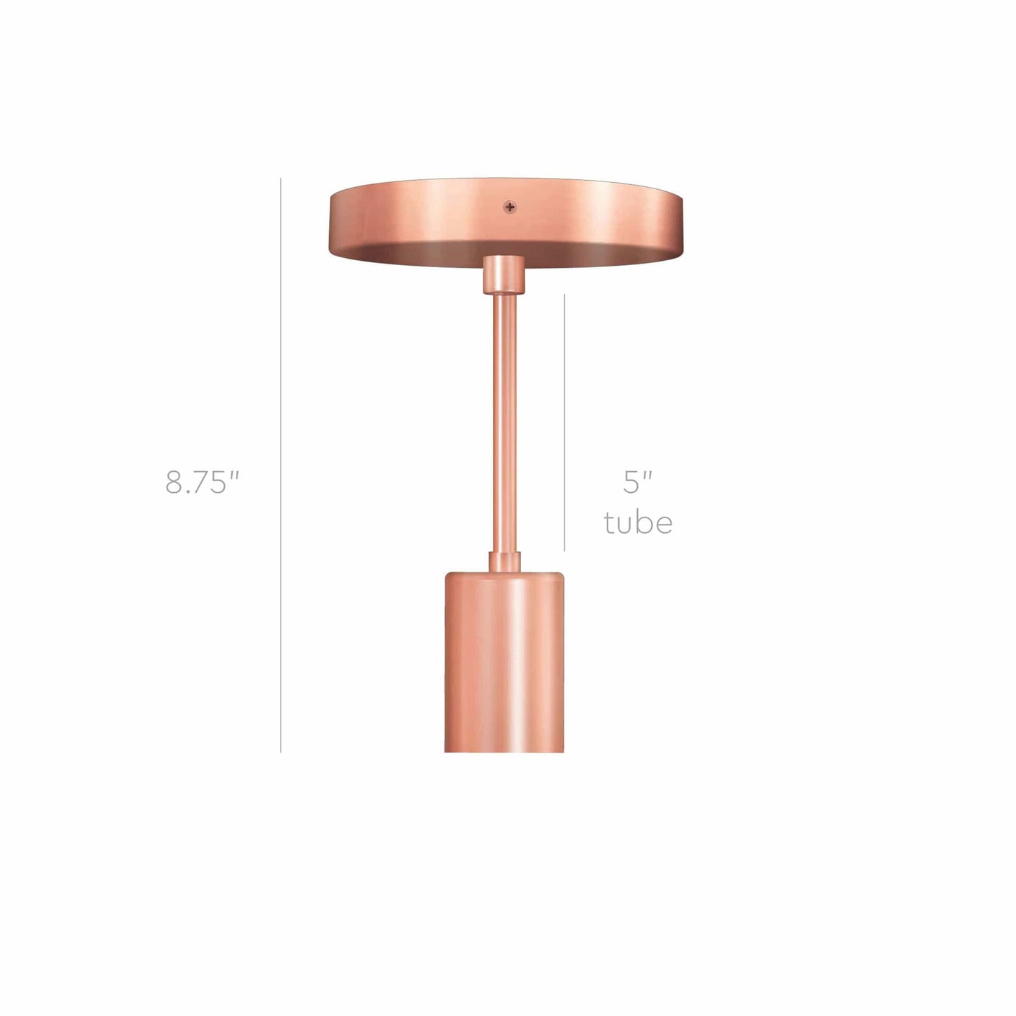 Post Flush Mount Pendant