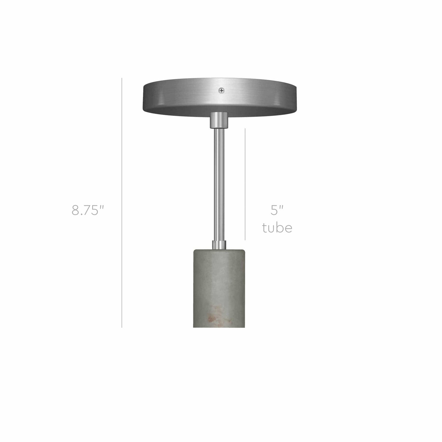 Post Flush Mount Pendant