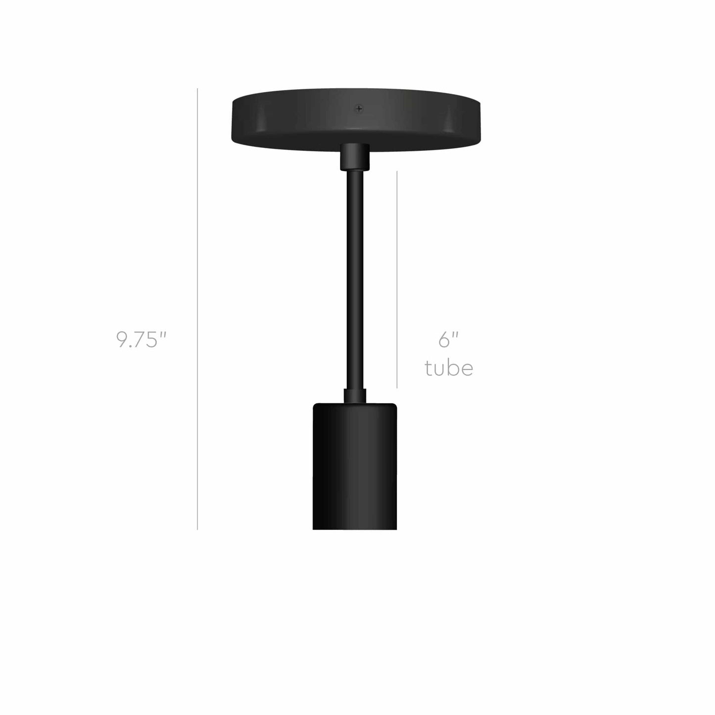 Post Flush Mount Pendant