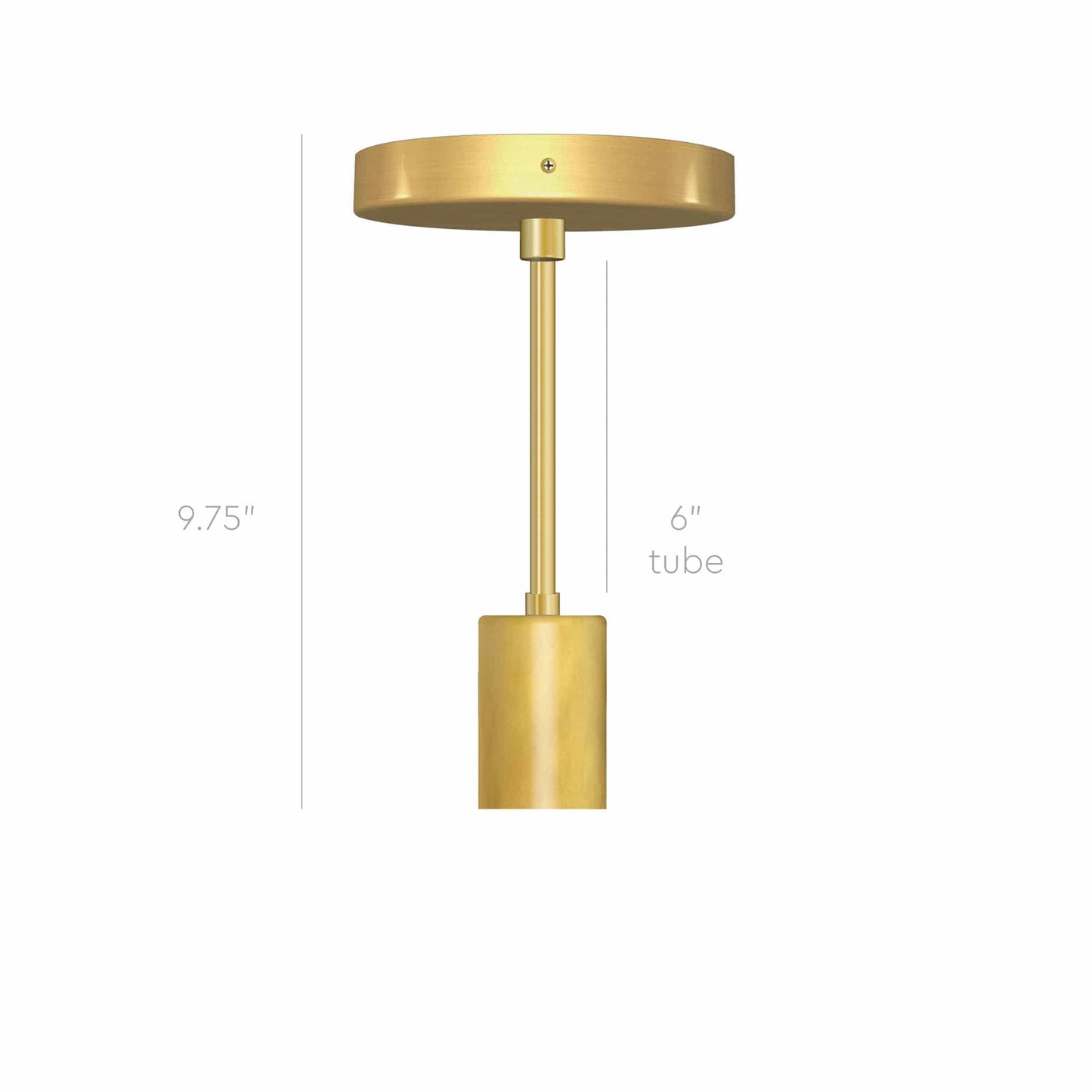 Post Flush Mount Pendant