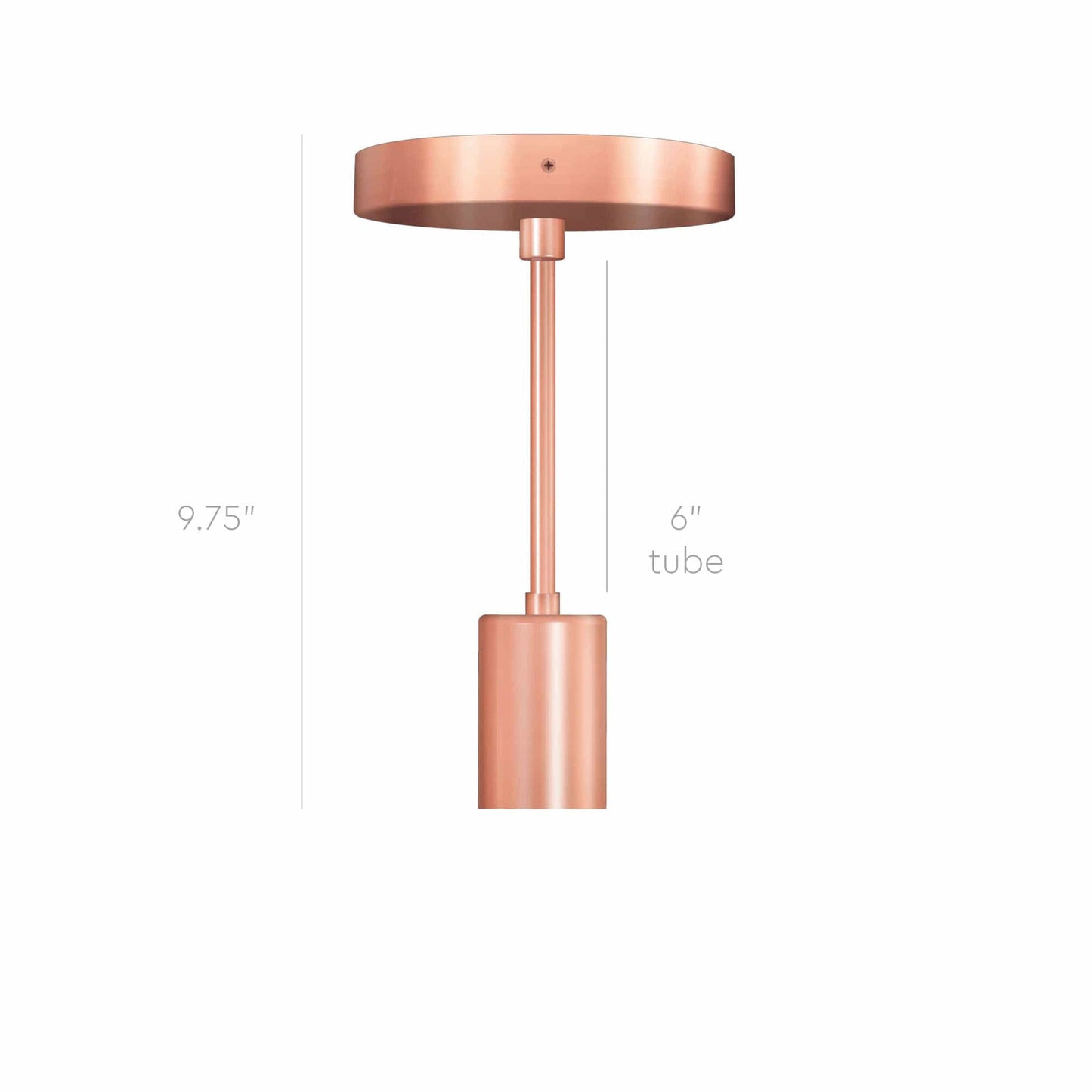 Post Flush Mount Pendant