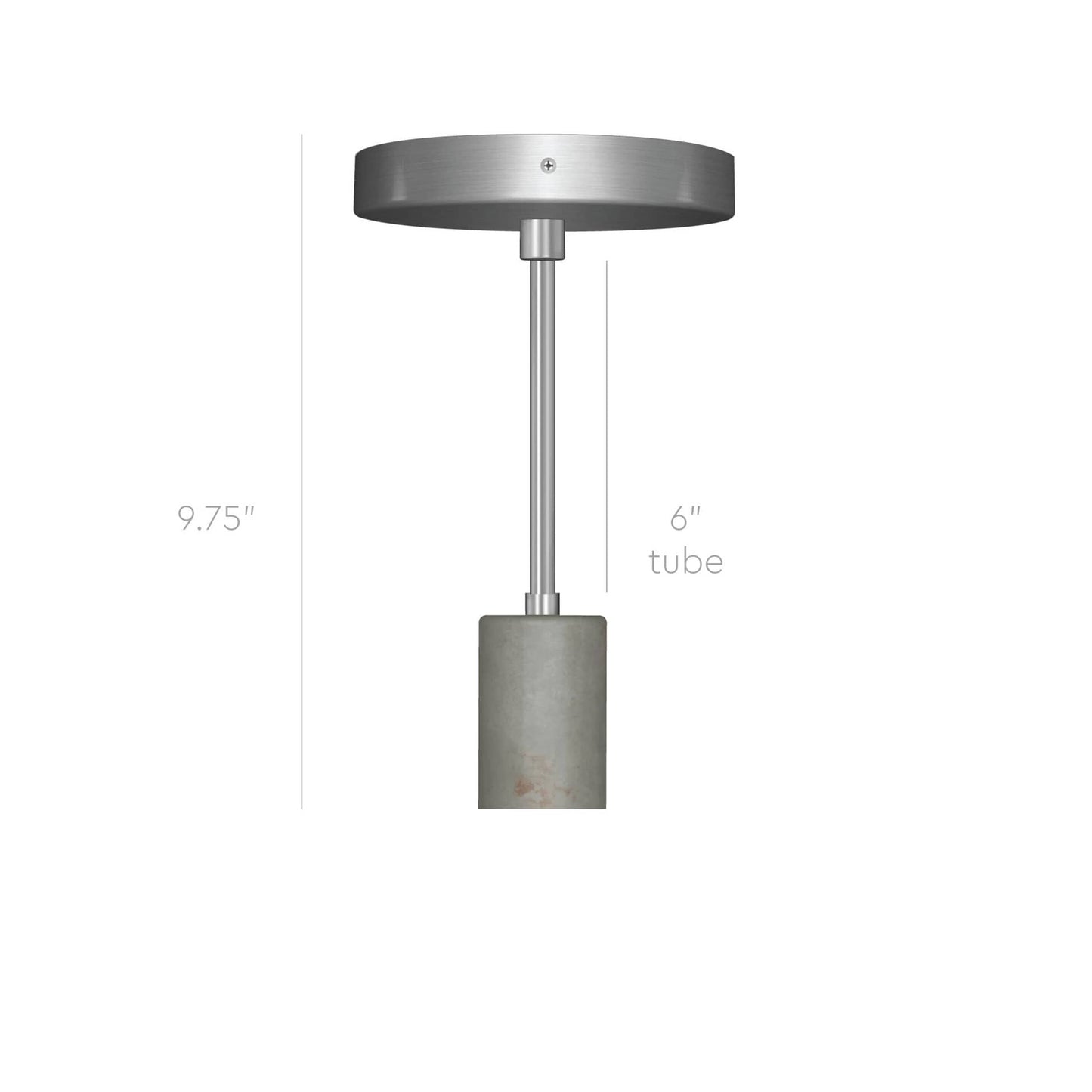 Post Flush Mount Pendant