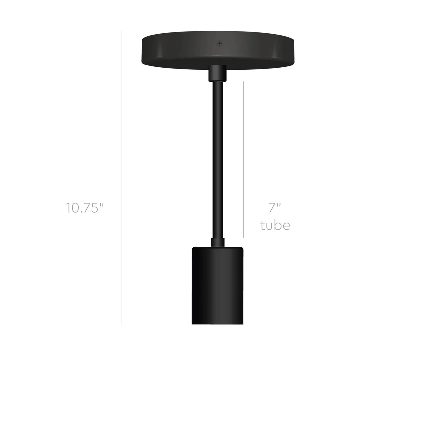 Post Flush Mount Pendant