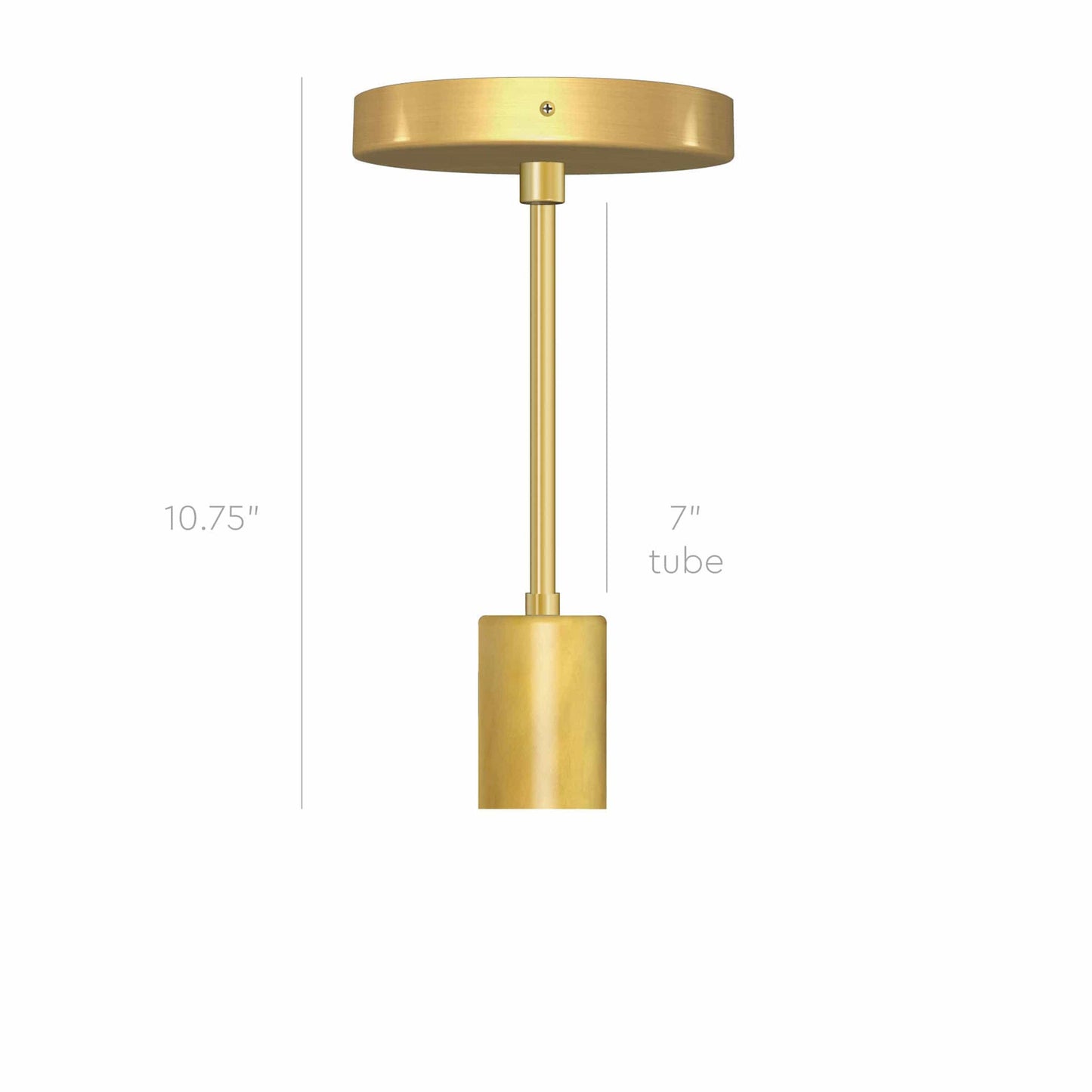 Post Flush Mount Pendant