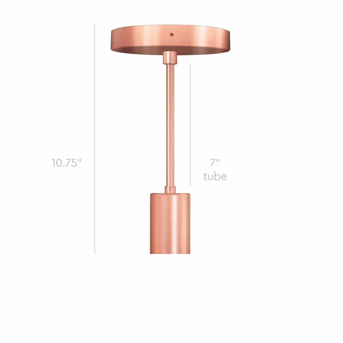 Post Flush Mount Pendant