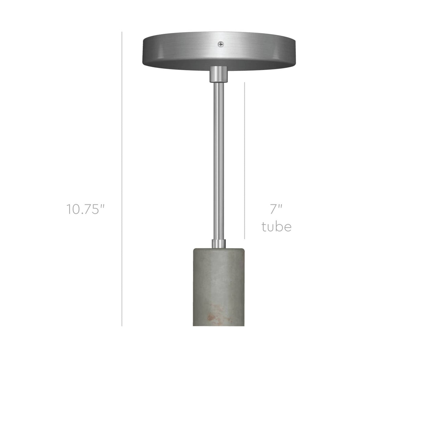Post Flush Mount Pendant