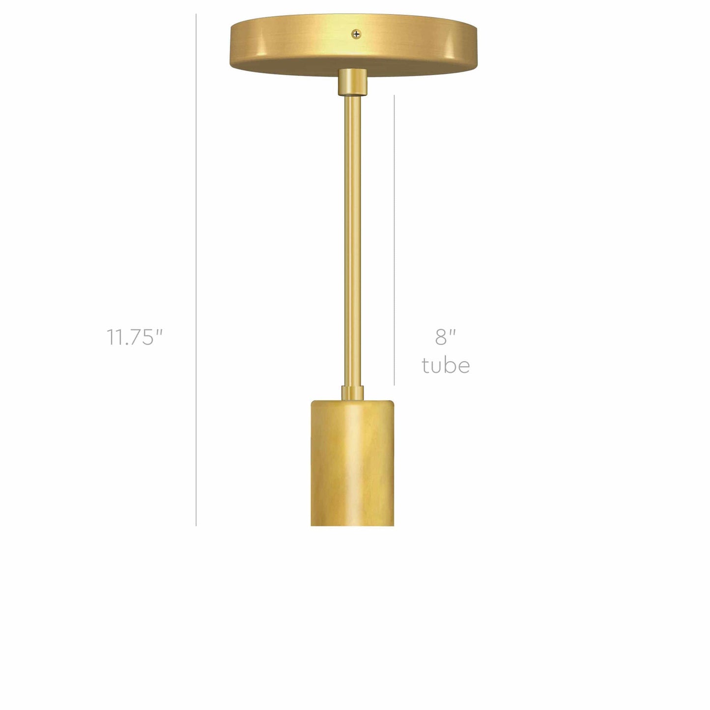 Post Flush Mount Pendant