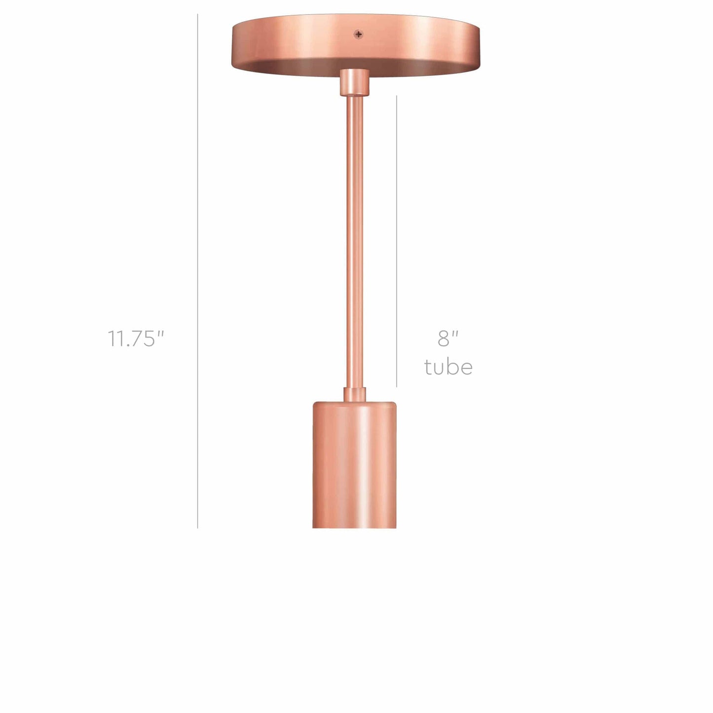 Post Flush Mount Pendant