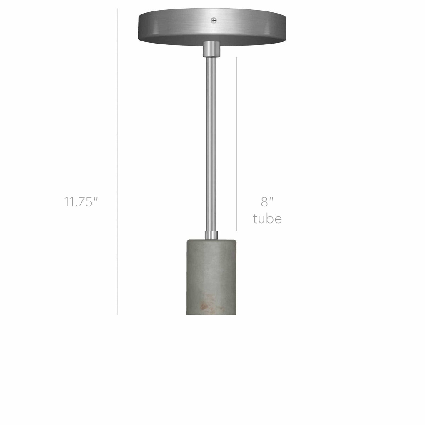 Post Flush Mount Pendant