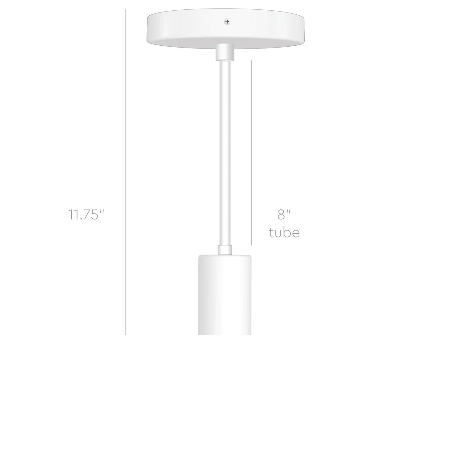 Post Flush Mount Pendant