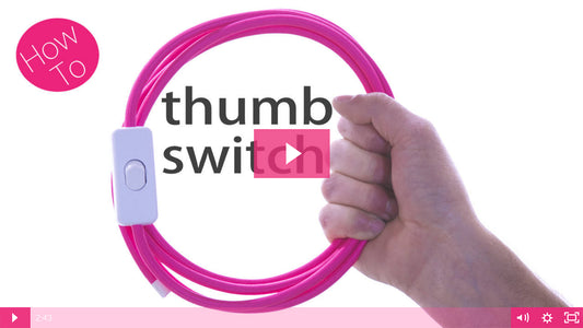 How to Wire a Thumb Switch