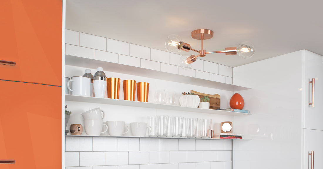 Color Cords Guide to Updating Old Ceiling Light Fixtures