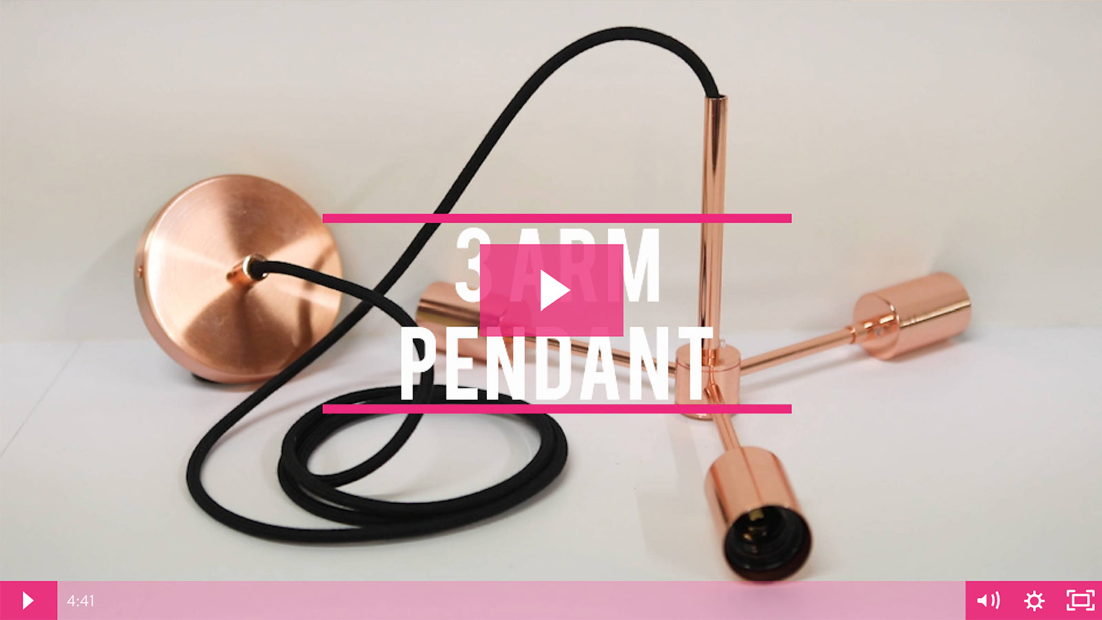 Triple Pendant Light DIY | A Color Cord Company Tutorial