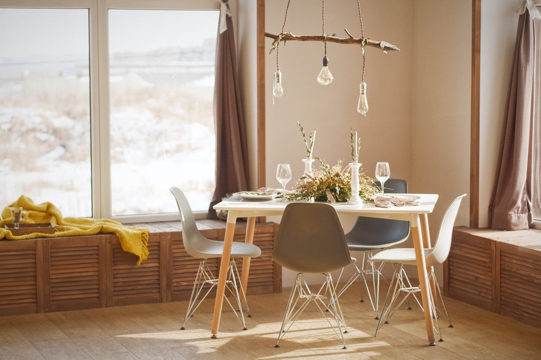 rustic interior design dining room