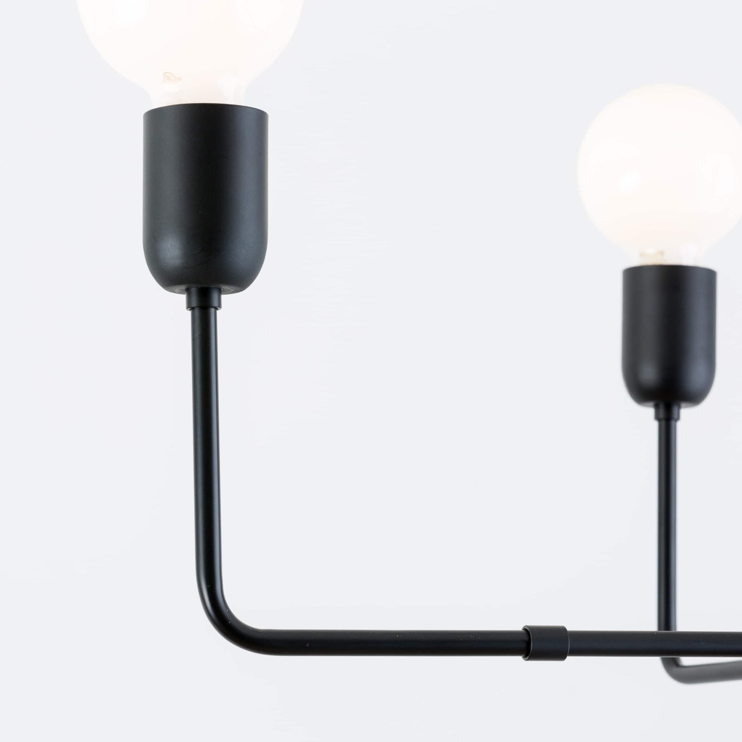 Customize: 4-Arm Bend Plug-In Chandelier