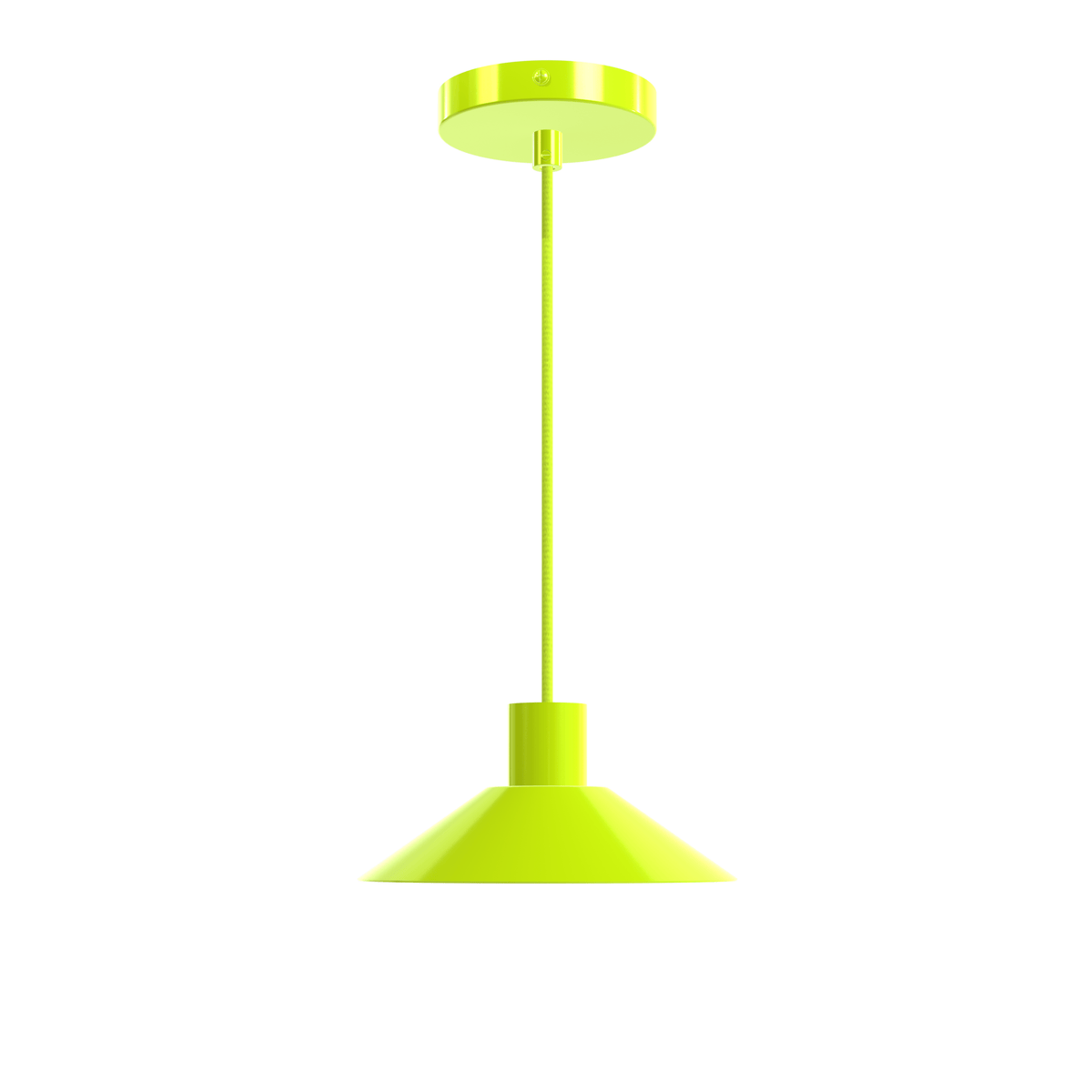 Slope AiO Pendant - Chroma Studio Neon Yellow / Mini Slope