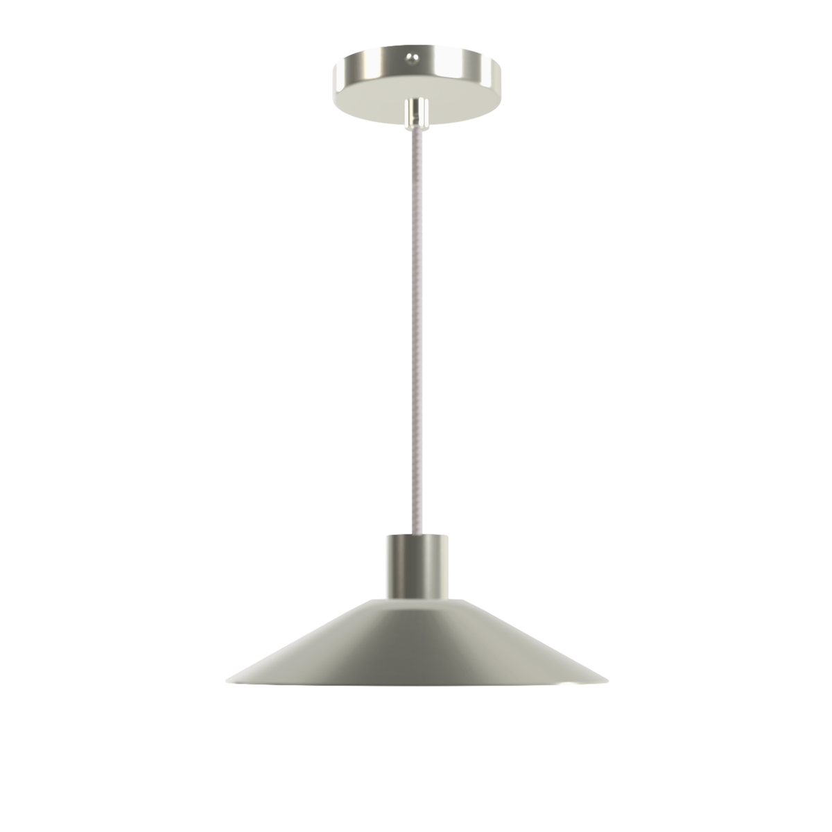 Slope AiO Pendant - Chroma Studio Nickel / Slope